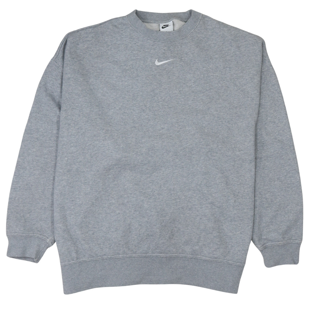 Nike Men's Grey Crew Neck Sweatshirt Small Pullover Fleece