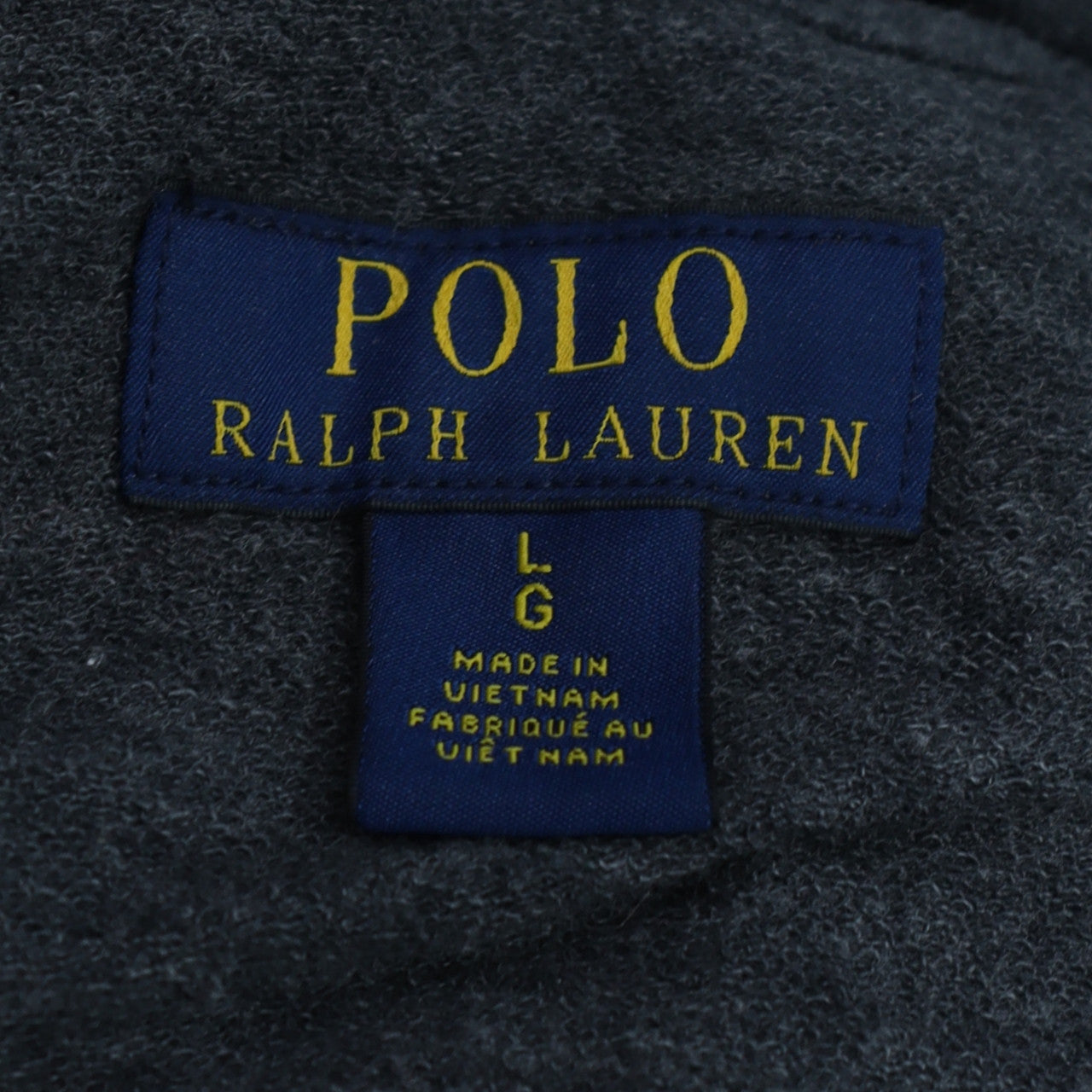 Polo Ralph Lauren Men's Blue Full Zip Hoodie Size L