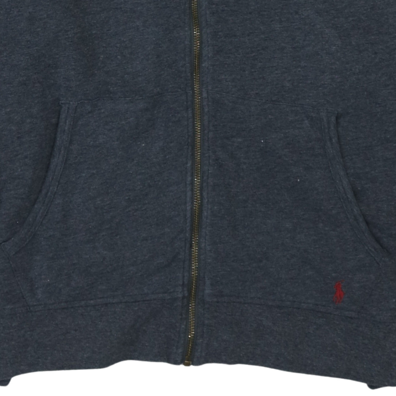 Polo Ralph Lauren Men's Blue Full Zip Hoodie Size L