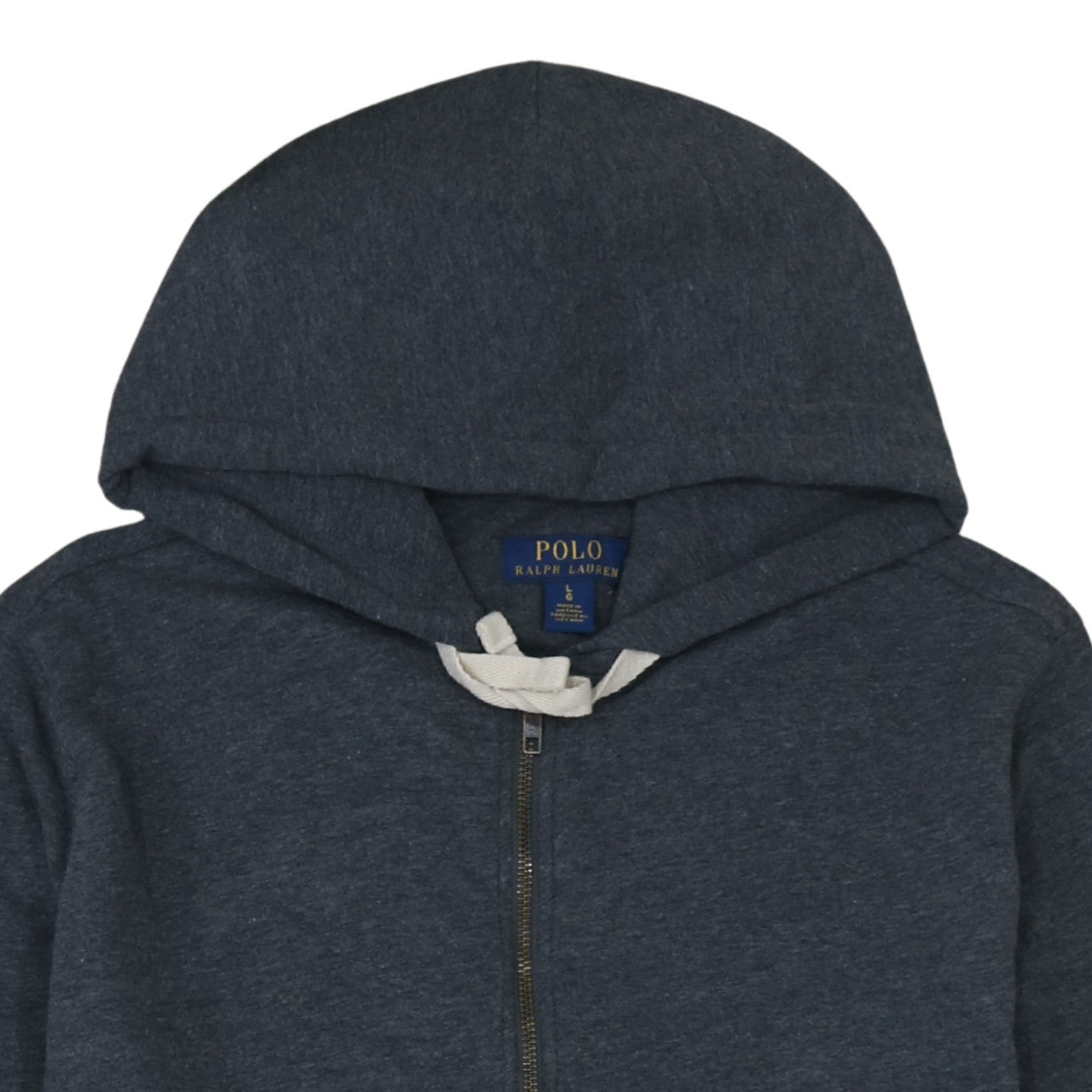 Polo Ralph Lauren Men's Blue Full Zip Hoodie Size L