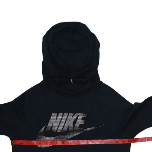 Nike Men's Black Pullover Hoodie M Sports Graphic Fleece