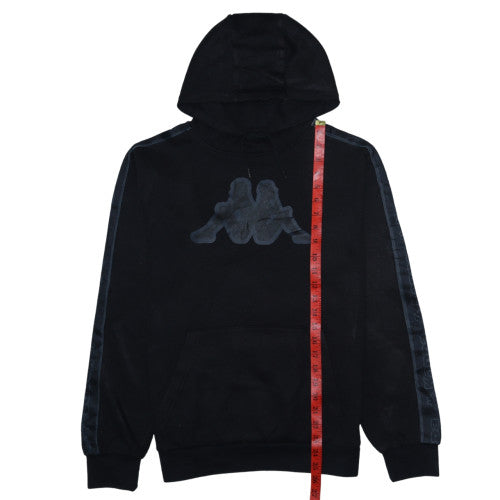 Kappa Men's Black Pullover Hoodie Medium Sportswear Fleece