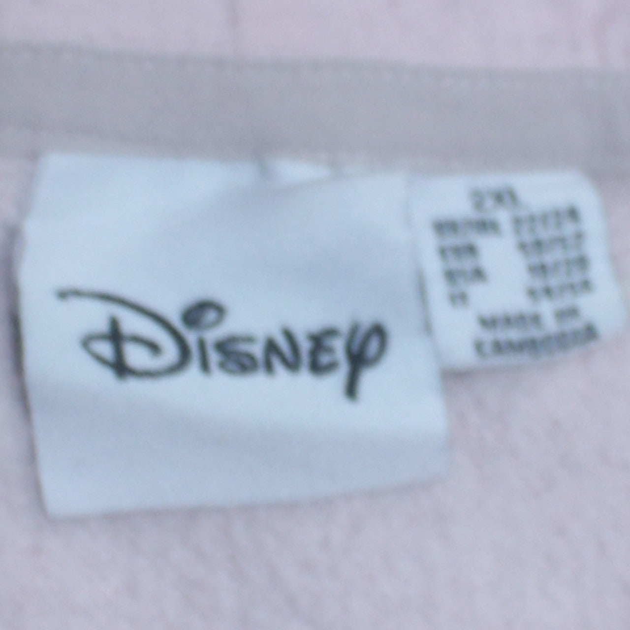 Disney Primark Women Pink Minnie Mouse Pullover Hoodie 2XL