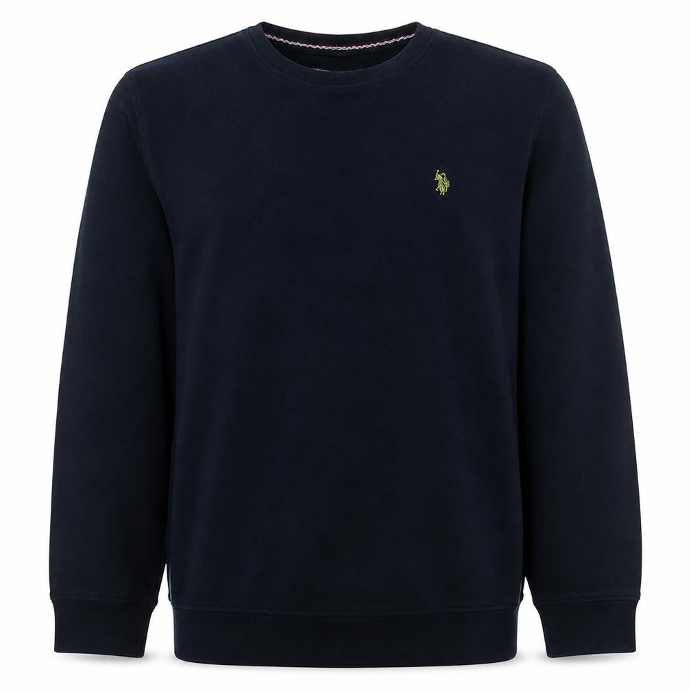 U.S. Polo Assn. Men's Blue XL Pullover Sweatshirt Crew Neck