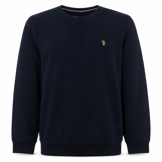 U.S. Polo Assn. Men's Blue XL Pullover Sweatshirt Crew Neck