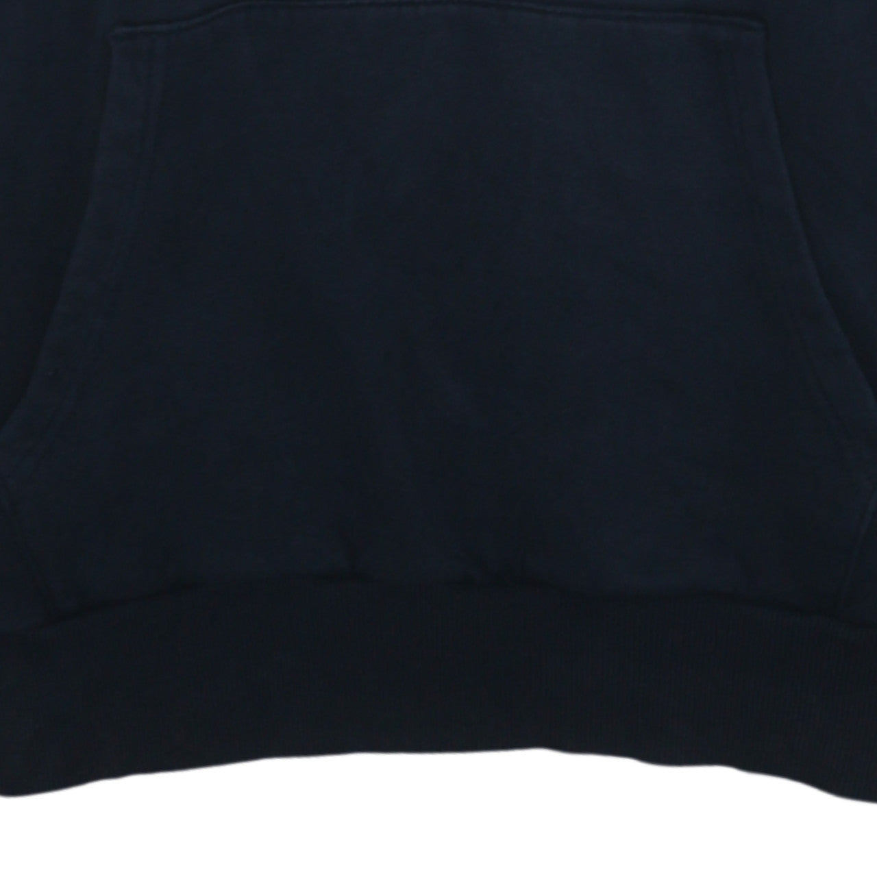 Converse Men Blue Pullover Hoodie L Logo Graphic Fleece Sweatshirt