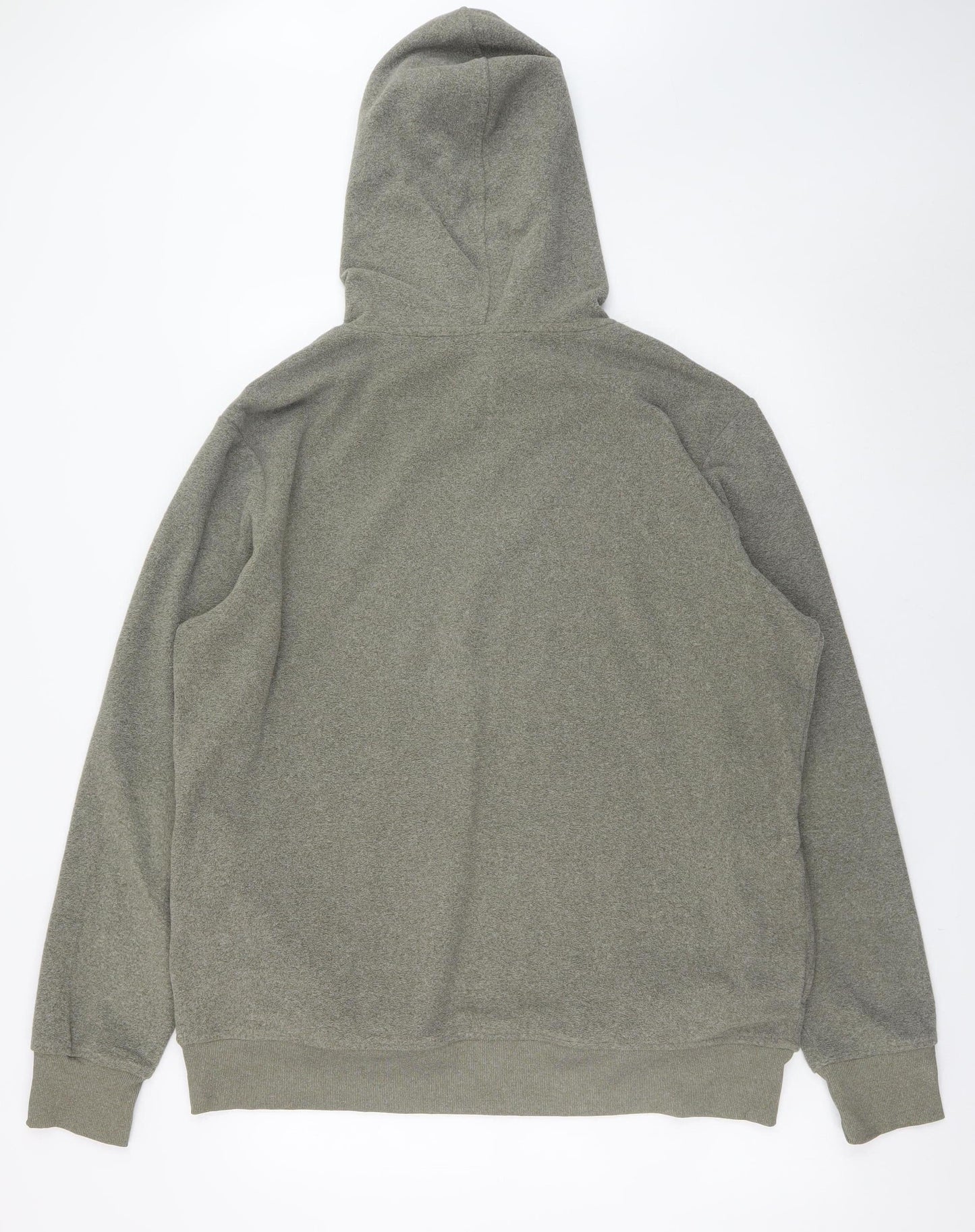 Livergy Men’s Green Pullover Hoodie XL Regular Fit Fleece
