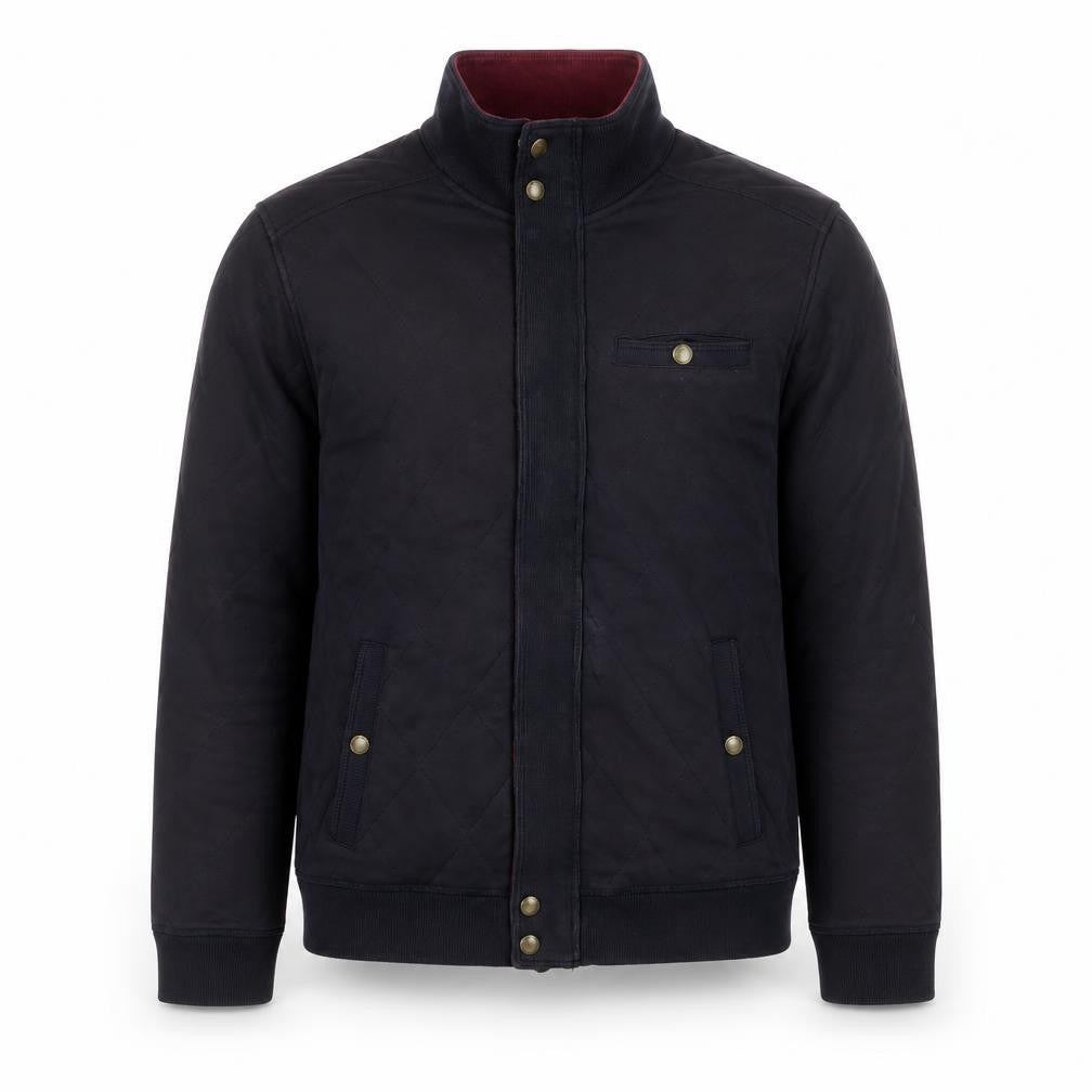 Ted Baker Men’s Blue Quilted Cotton Jacket Size L Regular Fit