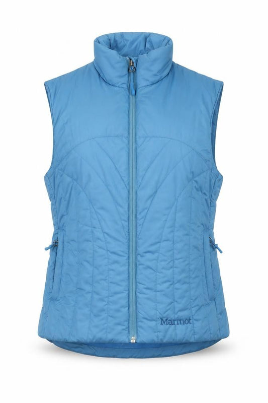 Marmot Women's Blue XS Quilted Puffer Waistcoat Gilet