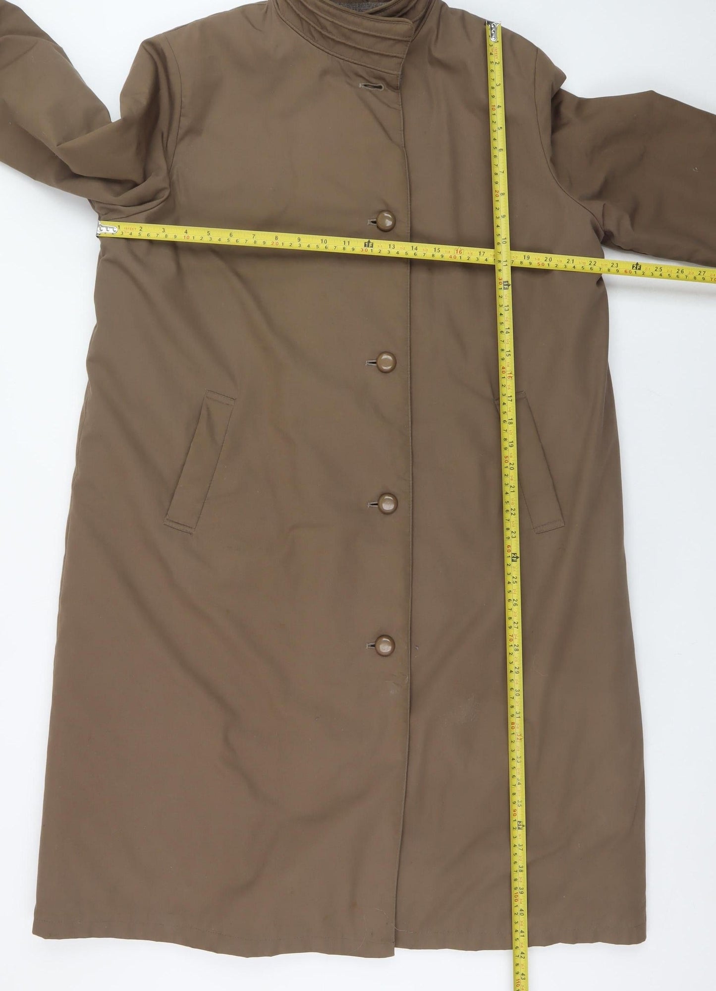 Marks and Spencer St Michael Men's Brown 42 Classic Overcoat