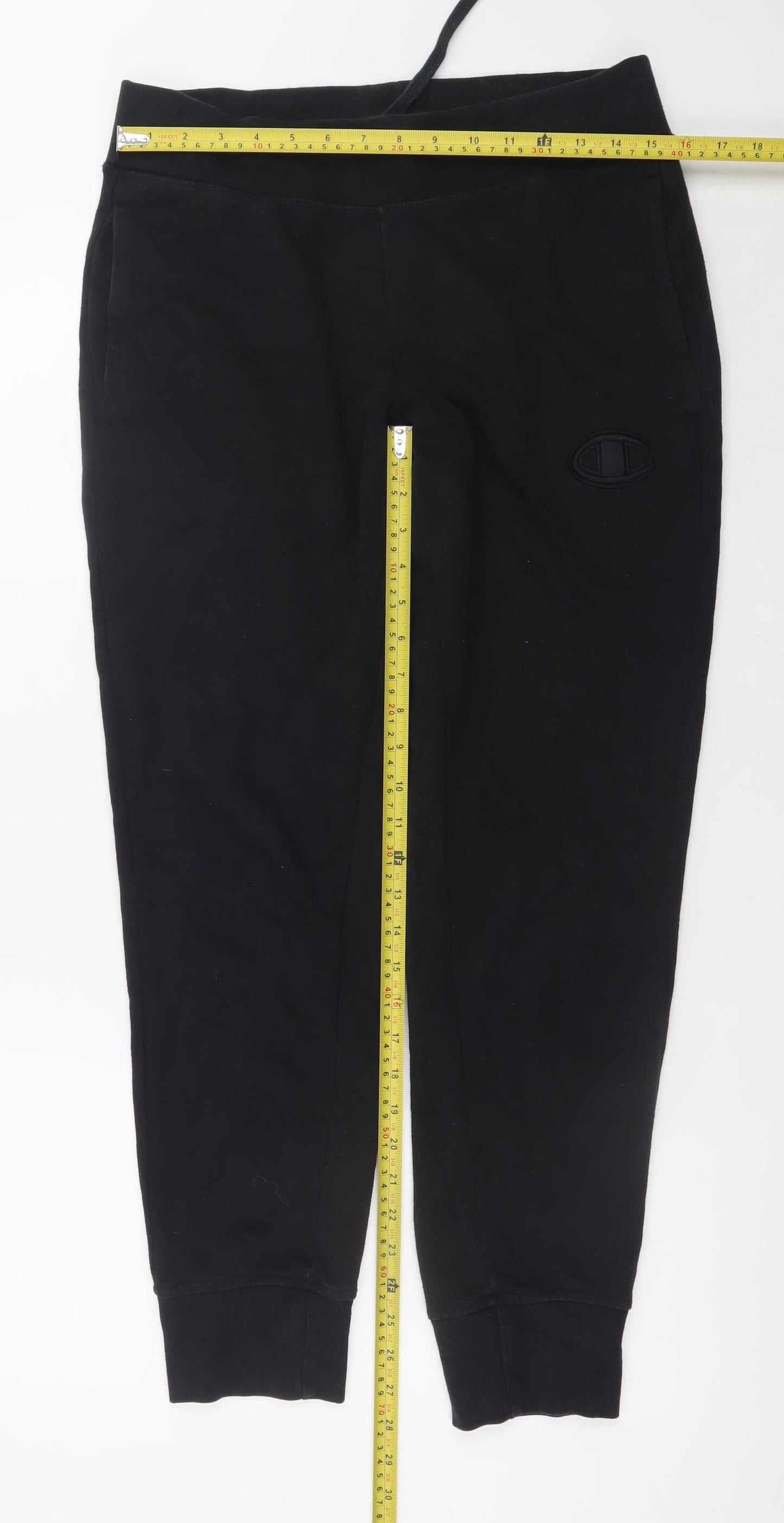 Champion Men's Black Jogger Trousers S Comfortable Sportswear
