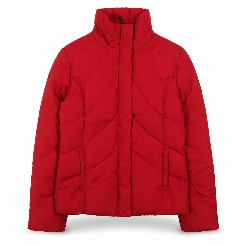 Tommy Hilfiger Men’s Red Puffer Jacket M Winter Nylon Down