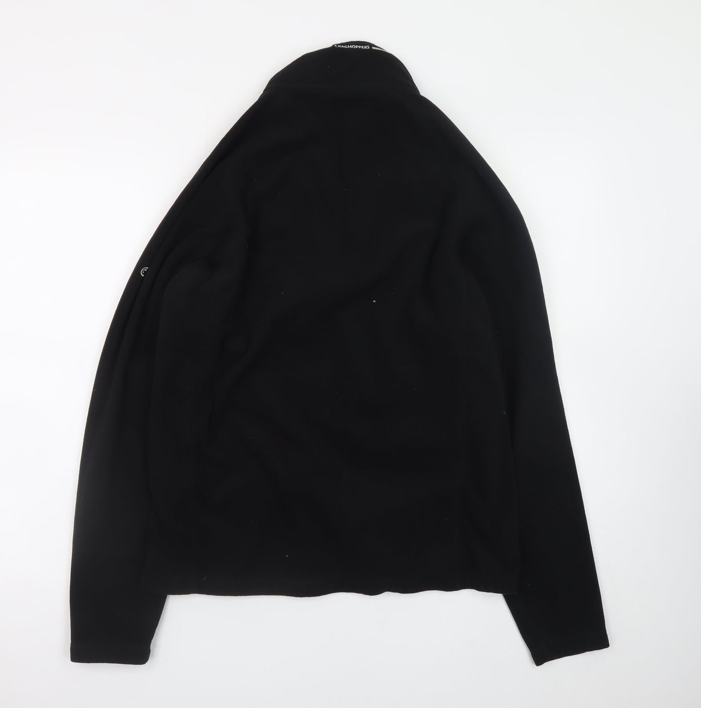 Craghoppers Men’s Black Fleece 1/4 Zip Pullover Sweatshirt Size L