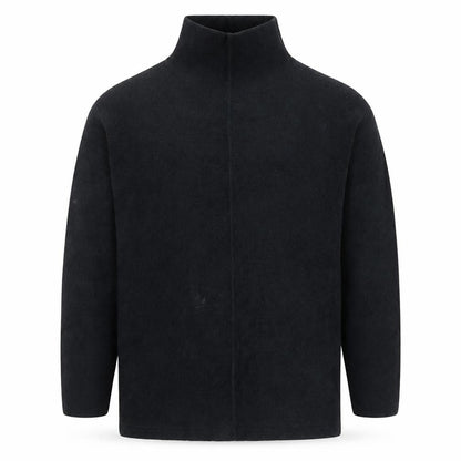 DKNY Jeans Men’s Black High Neck Cotton Pullover Jumper S