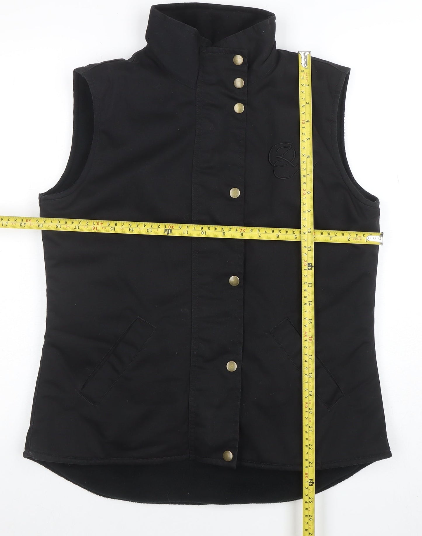 GiiNiiX Women's Black Waistcoat Bodywarmer Size S Outdoor Casual
