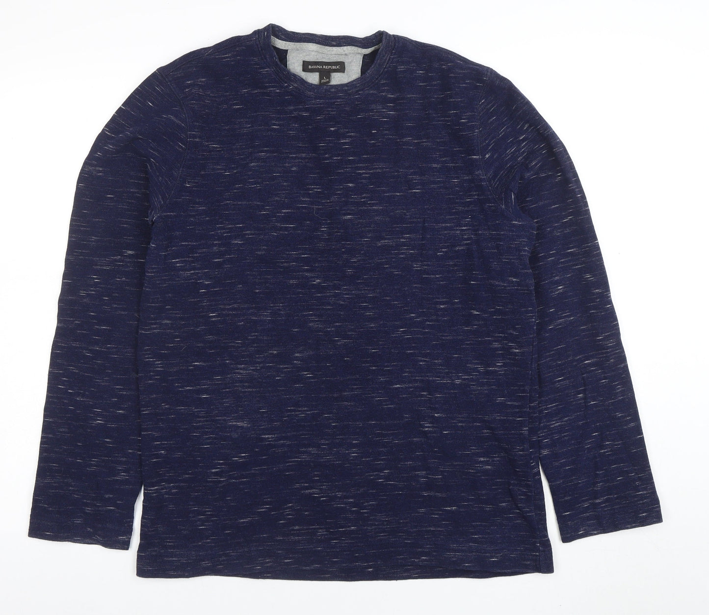 Banana Republic Men’s Blue Knit Pullover Sweatshirt Size L