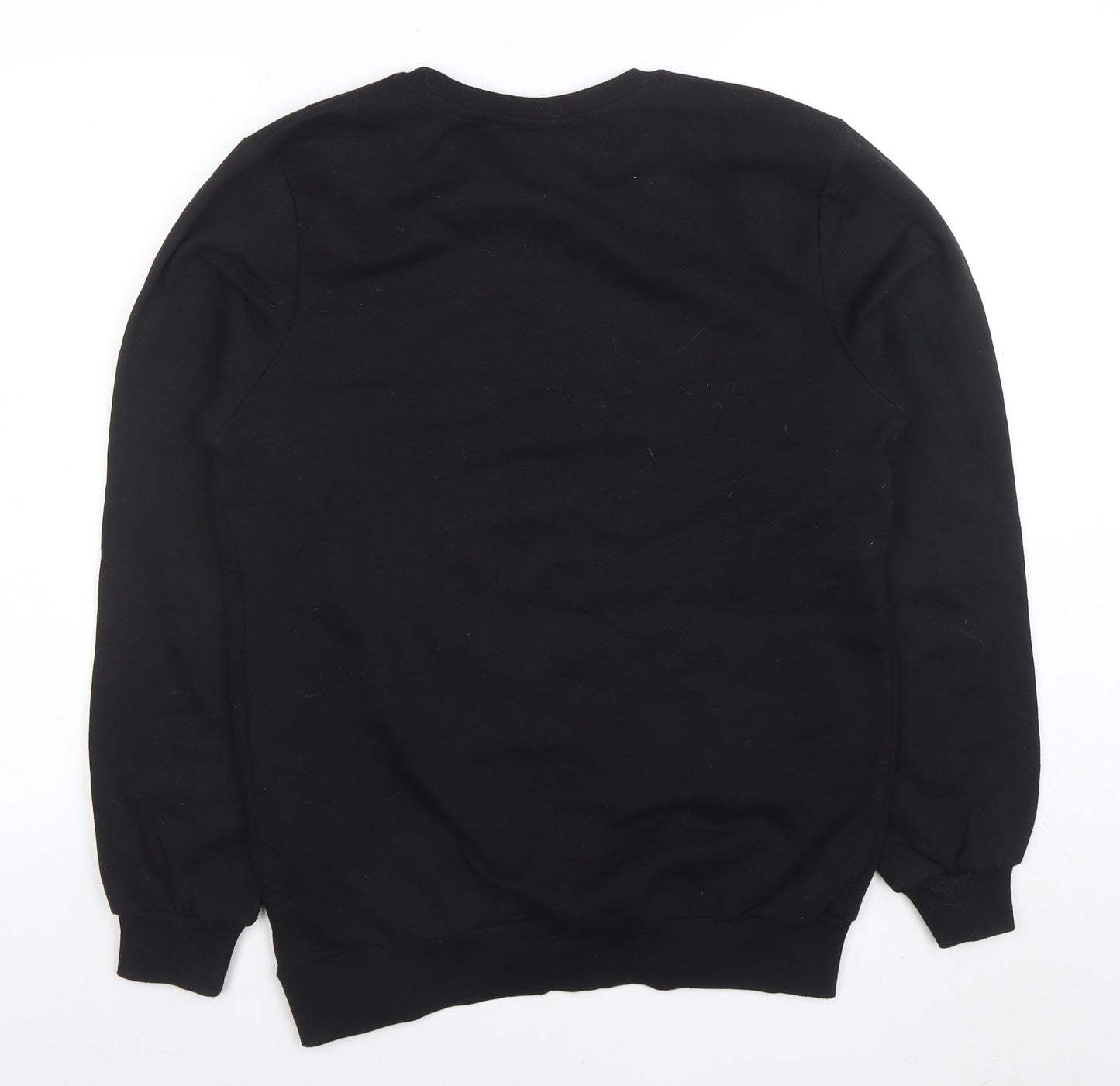 Disney Men's Black Mickey Mouse Graphic Pullover Sweatshirt Size S