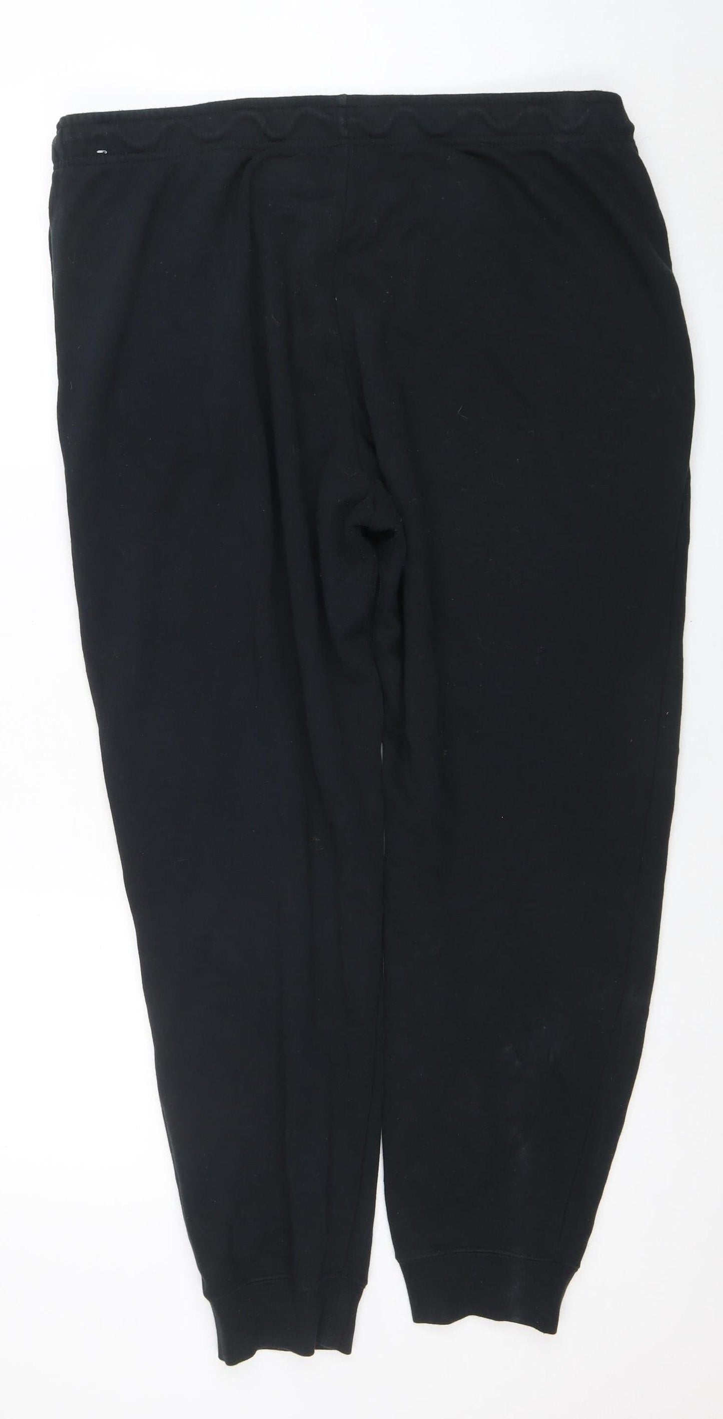 Nike Men's Black XL Jogger Fleece Sweatpants Tapered Fit