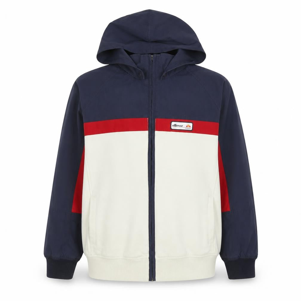 Ellesse Boys Blue Red Hooded Colourblock Full Zip Track Jacket 11-12 Years