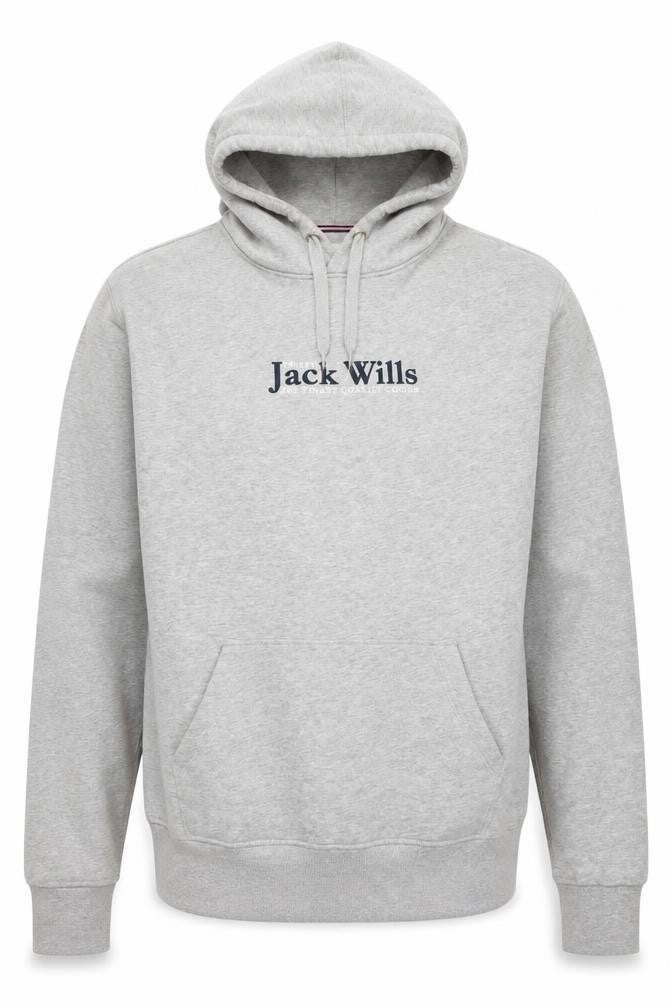 Jack Wills Womens Grey Size 12 Pullover Hoodie Sweatshirt