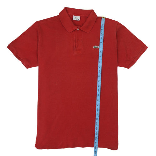 Lacoste Men's Red Cotton Short Sleeve Polo Shirt XL