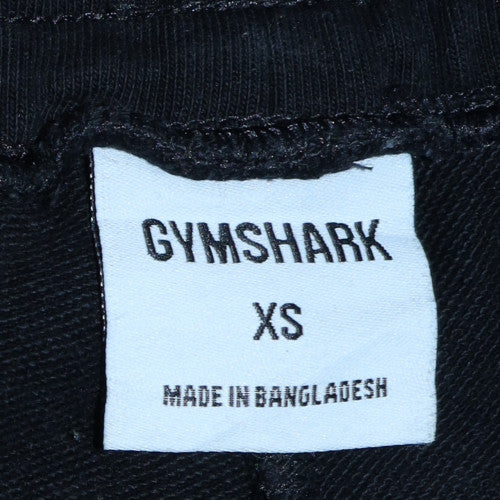 Gymshark Womens Black XS Jogger Trousers Slim Fit Casual