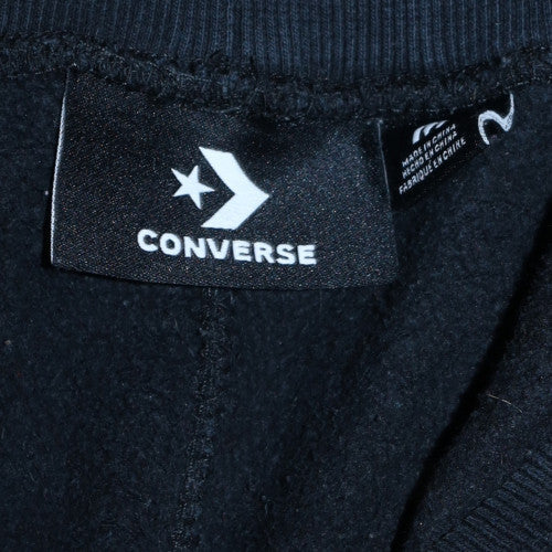 Converse Men's Black Jogger Sweatpants M Cotton Blend Comfort Fit