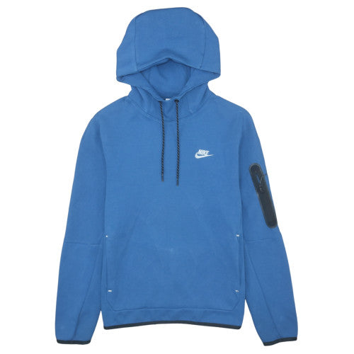 Nike Men's Blue Pullover Hoodie Size S Fleece Sportswear