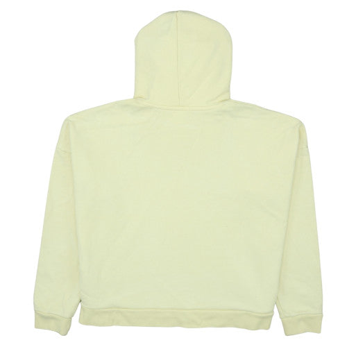 Levi's Women's Beige Pullover Hoodie L Logo Cotton Casual Sweatshirt