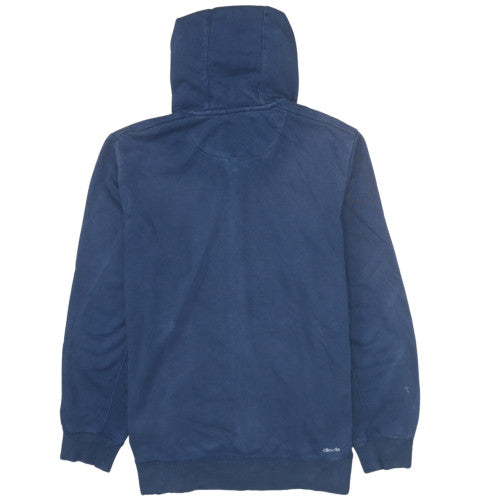 Adidas Men's Blue Full Zip Hoodie Size L Sport Essentials