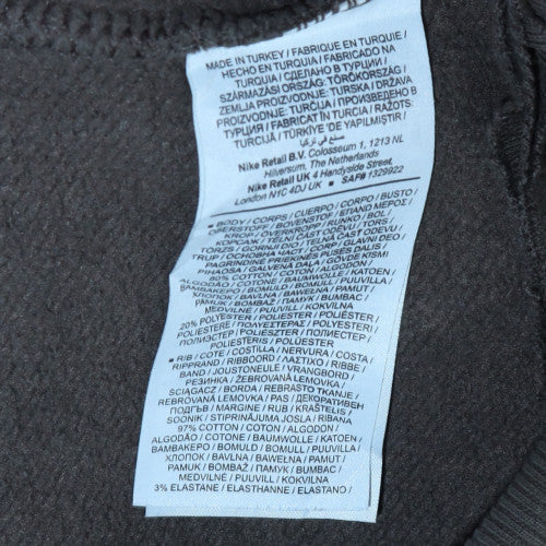 Nike Women's Brown Small Pullover Crew Neck Sweatshirt