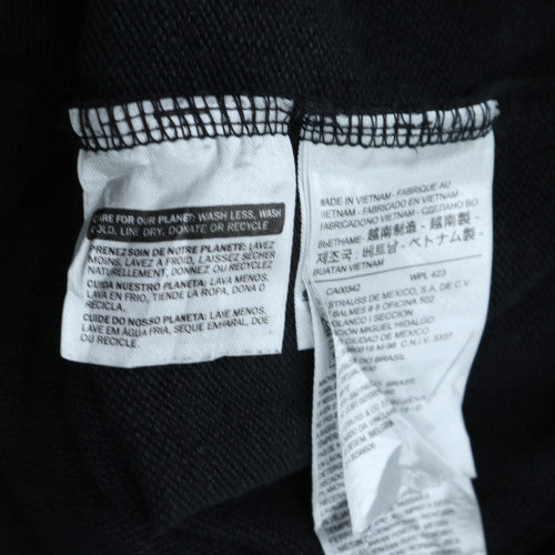 Levi's Womens Black Pullover Hoodie XXS with Logo Front