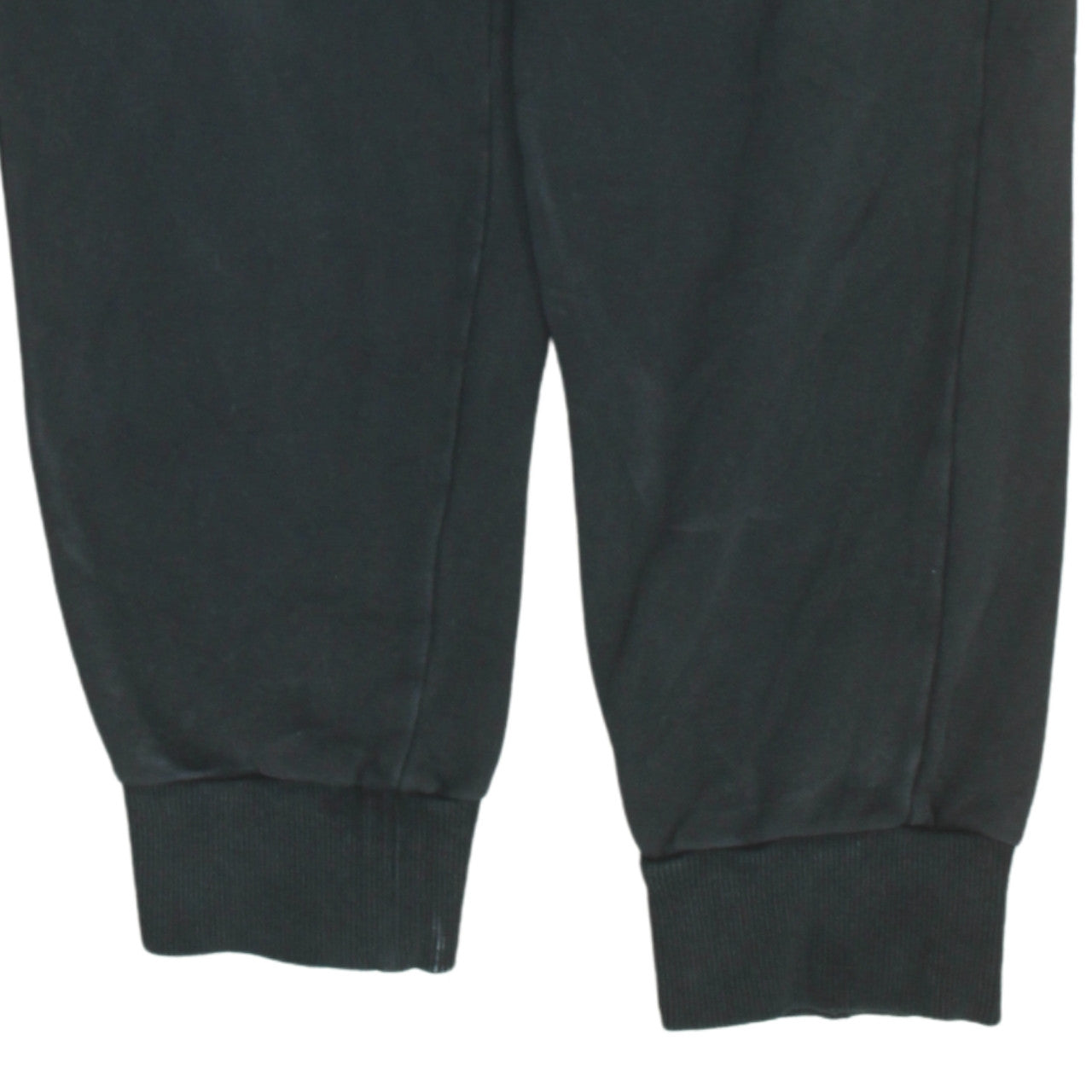 Puma Men Black Jogger Trousers L Regular Fit Elastic Waist Pocketed