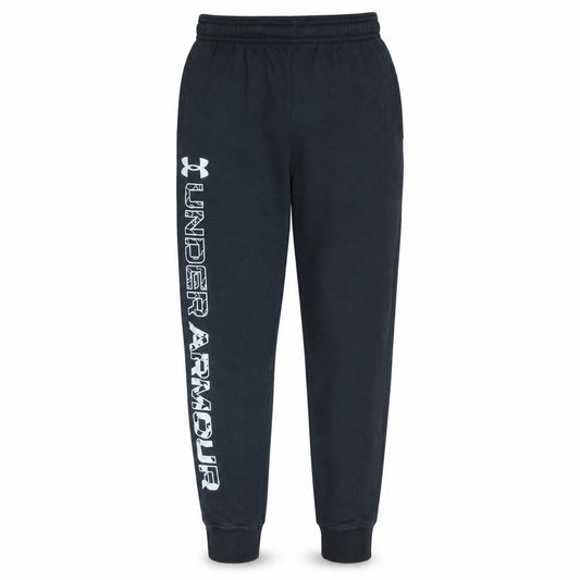Under Armour Men's Black Medium Fleece Sweatpants Tapered Fit