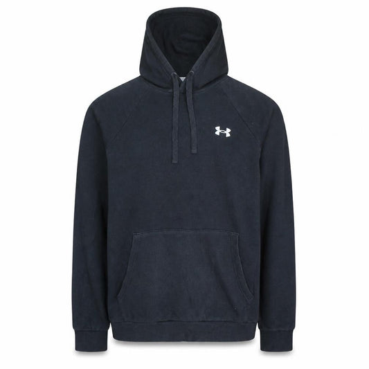 Under Armour Mens Black Small Pullover Hoodie Fleece Sweatshirt