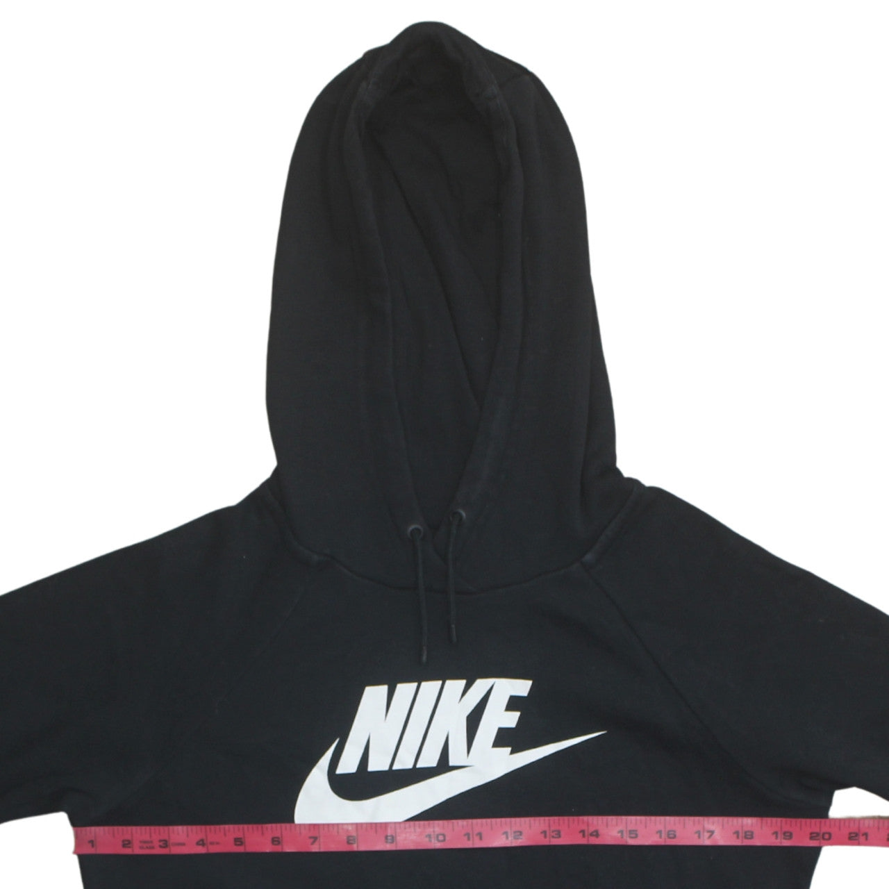 Nike Women's Black Pullover Hoodie Small Fleece Sweatshirt