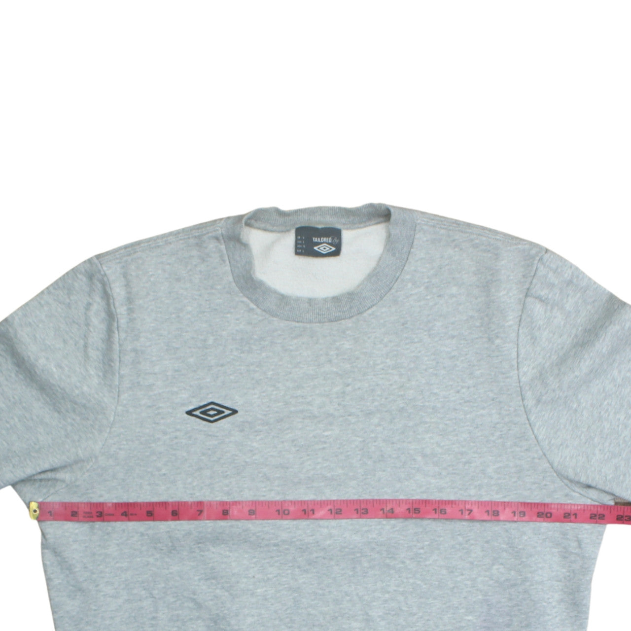 Umbro Men's Grey L Pullover Crew Neck Sweatshirt