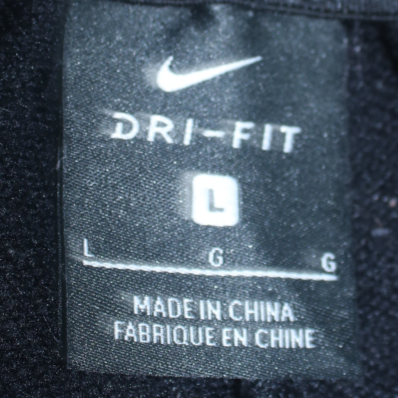Nike Men's Black Dri-FIT Jogger Trousers Size L Relaxed Fit