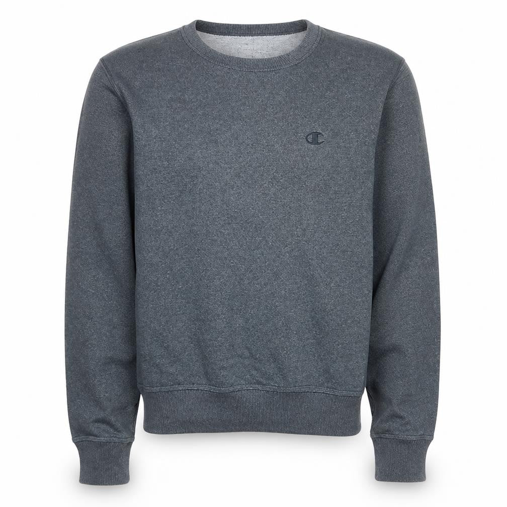 Champion Men's Grey Crew Neck Sweatshirt Size S Classic Fit