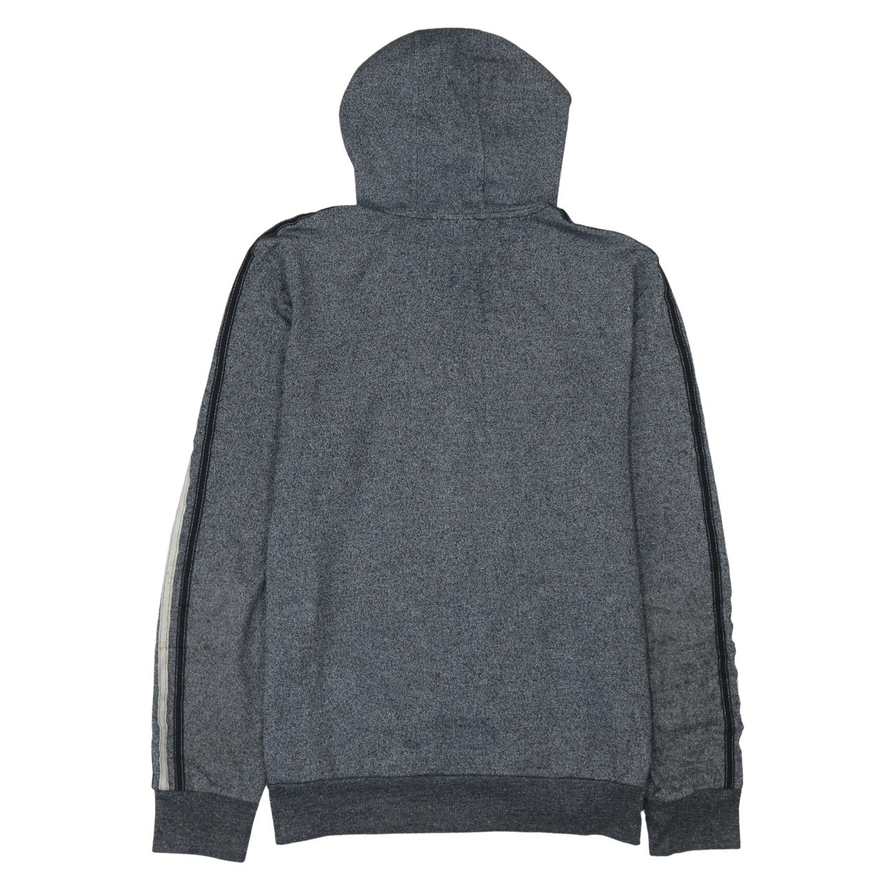 Adidas Mens Grey Full Zip Hoodie Size M Sportswear Hooded Jacket