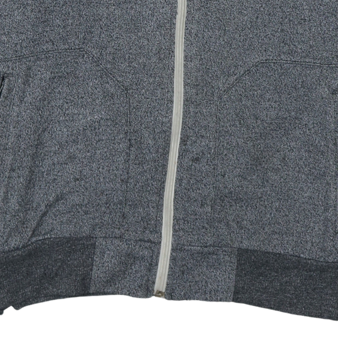 Adidas Mens Grey Full Zip Hoodie Size M Sportswear Hooded Jacket