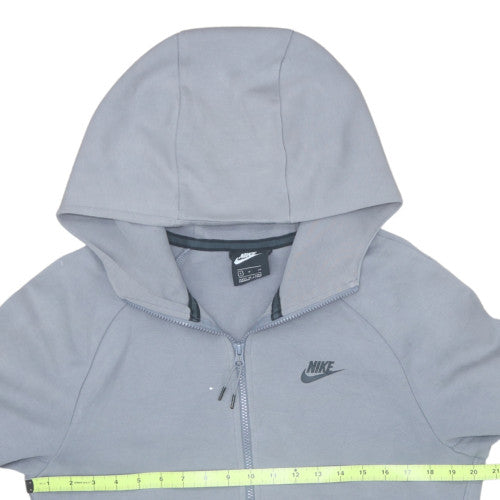Nike Men's Grey Full Zip Hoodie Size S Regular Fit