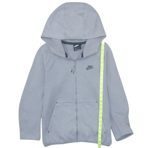 Nike Men's Grey Full Zip Hoodie Size S Regular Fit