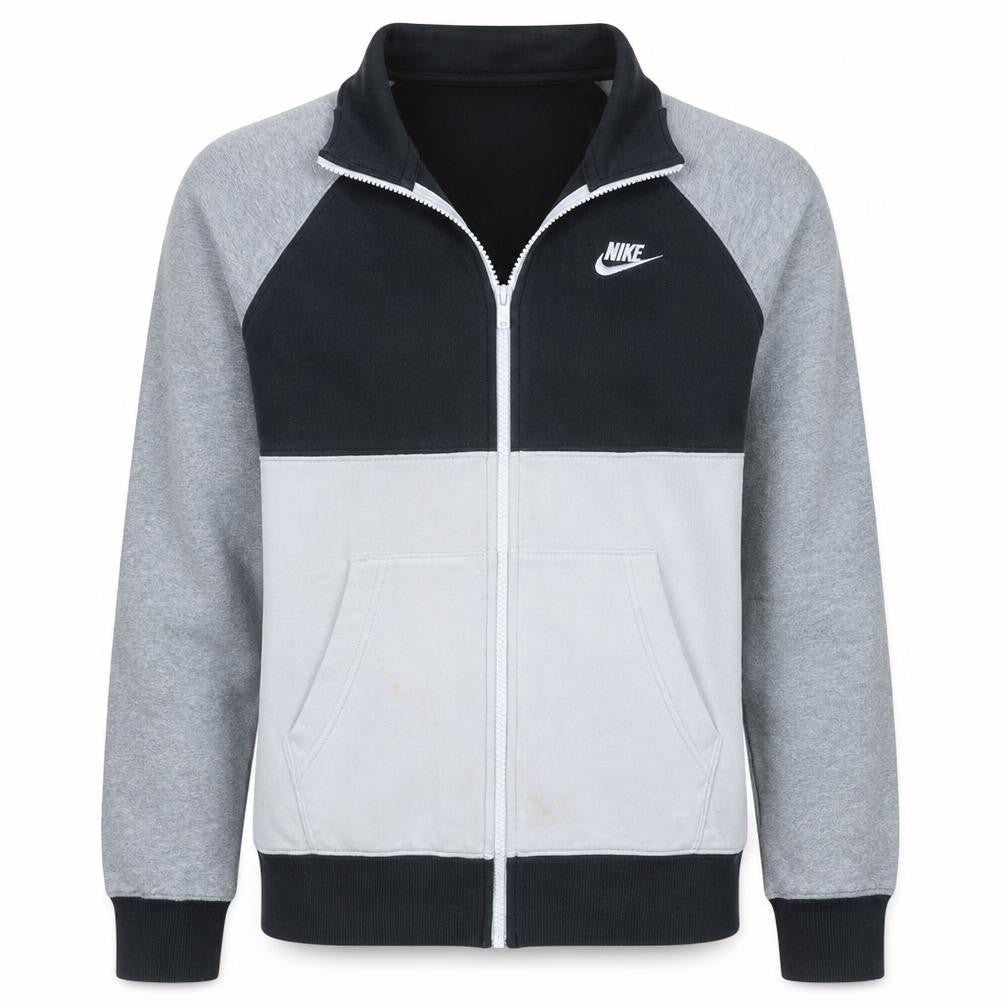 Nike Men's Grey Full Zip Sweatshirt Size S Regular Fit