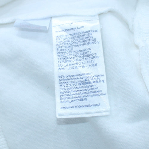 Tommy Hilfiger Boys White Pullover Crew Neck Graphic Sweatshirt Size 164