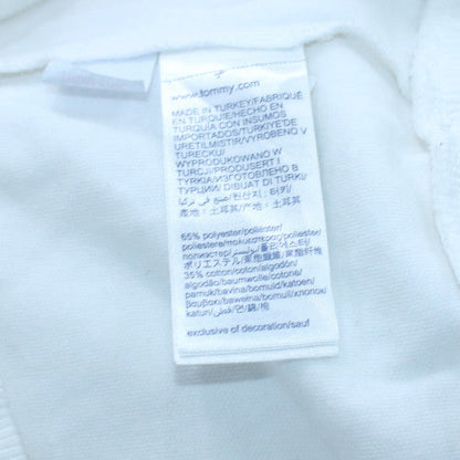 Additional view of Tommy Hilfiger boys’ white pullover crew neck graphic sweatshirt, size 164