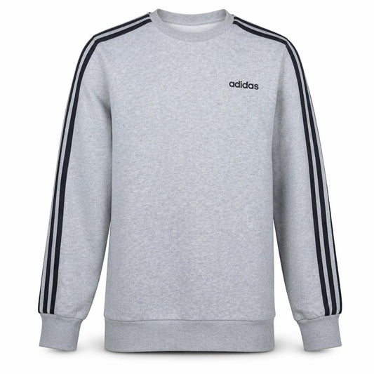 Adidas Men’s Grey Crew Neck Pullover Sweatshirt Size S