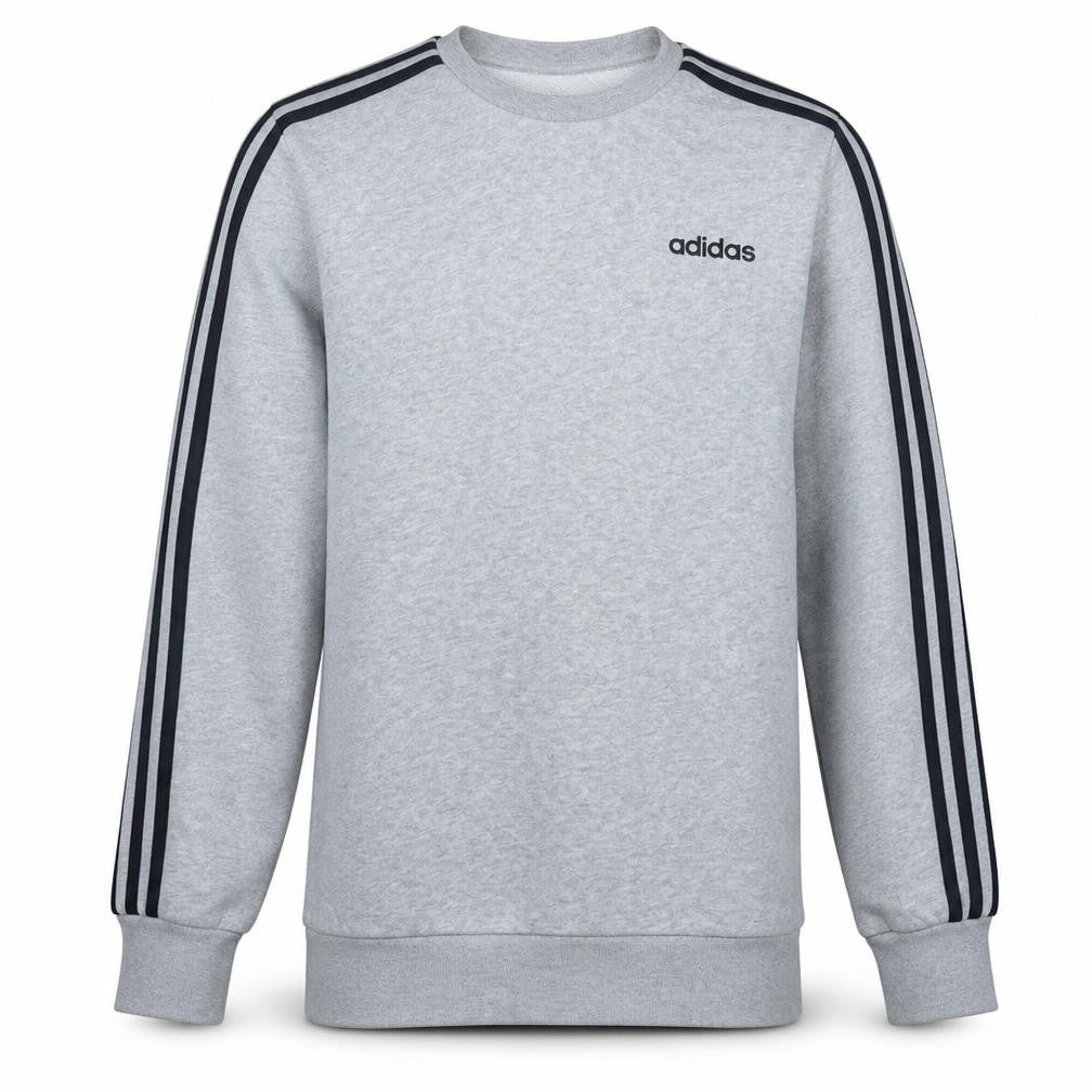 Adidas Men’s Grey Crew Neck Pullover Sweatshirt Size S