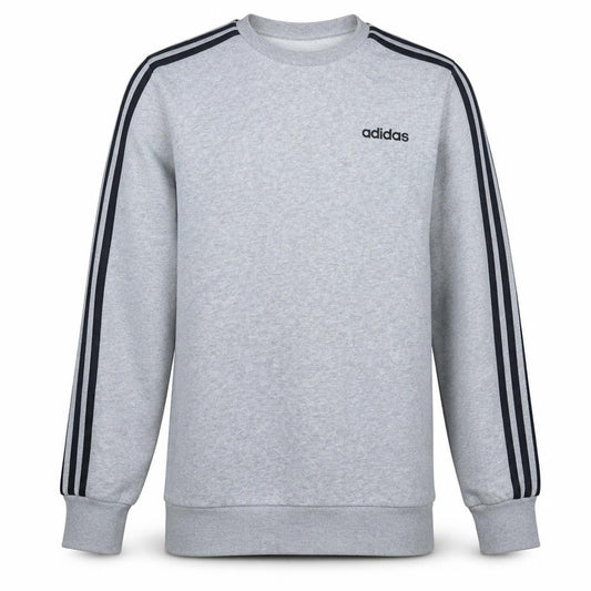 Adidas Men’s Grey Crew Neck Pullover Sweatshirt Size S