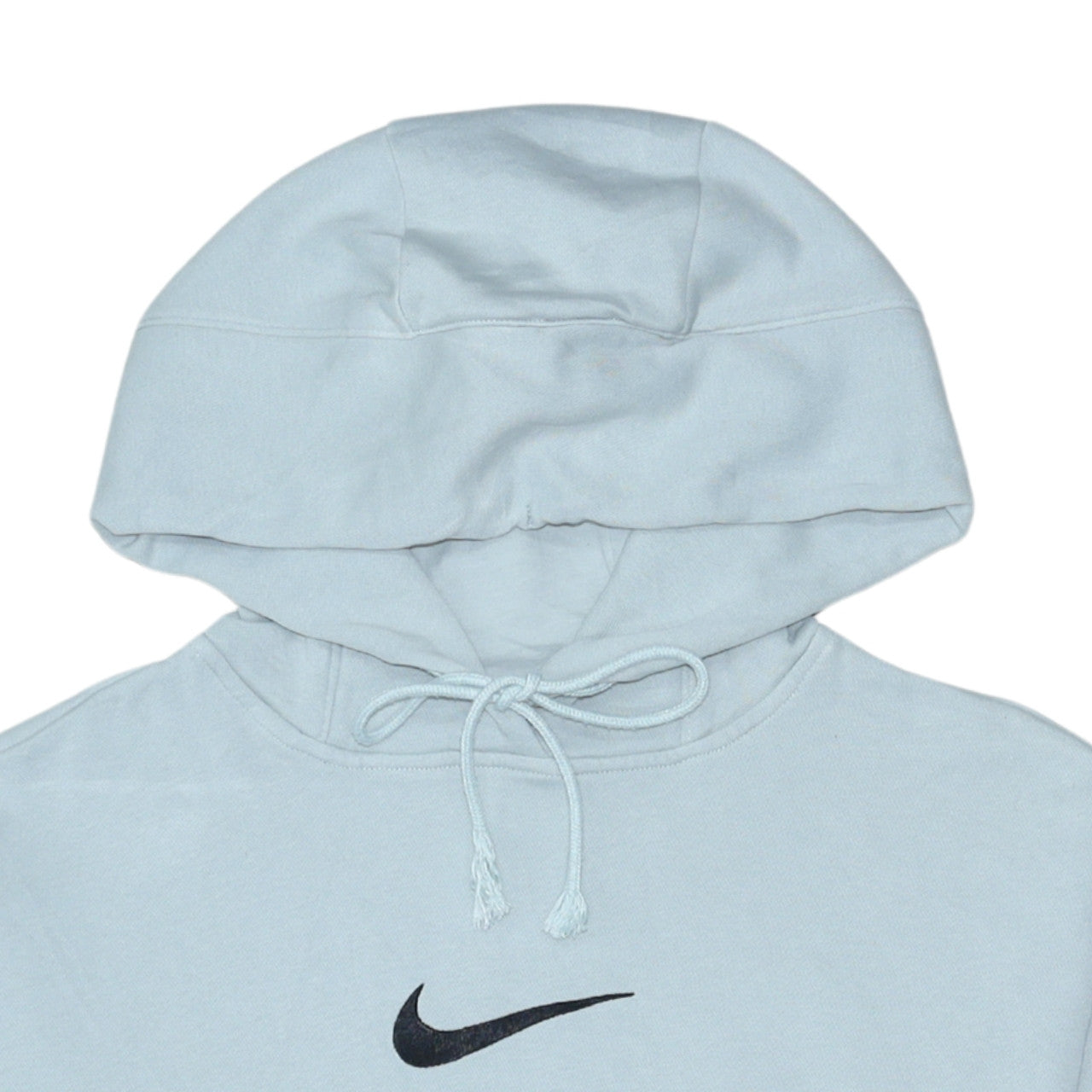 Nike Men's Grey XS Pullover Hoodie with Logo and Drawstring